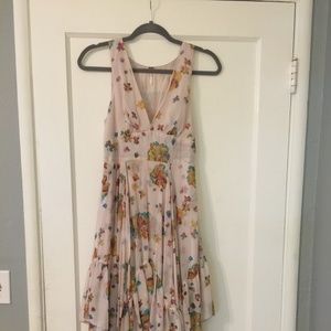Free People Midi Flouncy Dress